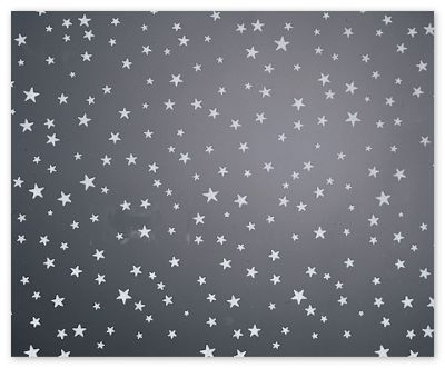 Silver Stars Polypropylene Film Rolls, 30 x 100