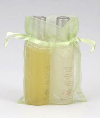 Apple Green Organdy Bags,  5 x 6 1/2' - Gifts Baskets Wholesale Supplies Shop