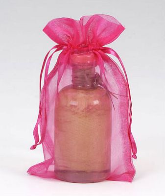Fuchsia Organdy Bags,  5 1/2 x 9' - Gifts Baskets Wholesale Supplies Shop