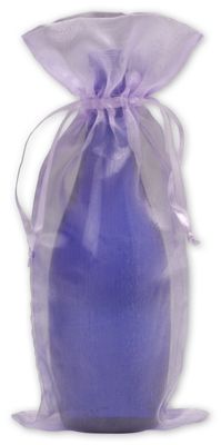 Lavender Organdy Bags,  6 x 13' - Gifts Baskets Wholesale Supplies Shop