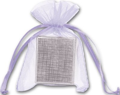 Lavender Organdy Bags, 3 x 4' - Gifts Baskets Wholesale Supplies Shop