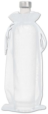 White Organdy Bags, 6 x 13' - Gifts Baskets Wholesale Supplies Shop