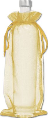 Gold Organdy Bags, 6 x 13' - Gifts Baskets Wholesale Supplies Shop