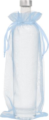Light Blue Organdy Bags, 6 x 13' - Gifts Baskets Wholesale Supplies Shop