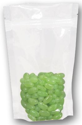 Clear Stand Up Zip Bags, 4 x 6 + 2 BG