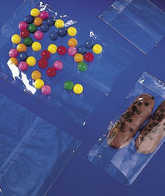 Clear Polypropylene Bags Gusseted, 4 x 9' + 2 3/4' SG - Gifts Baskets Wholesale Supplies Shop