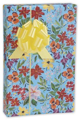Summer Gift Wrap, 24' x 417' - Gifts Baskets Wholesale Supplies Shop