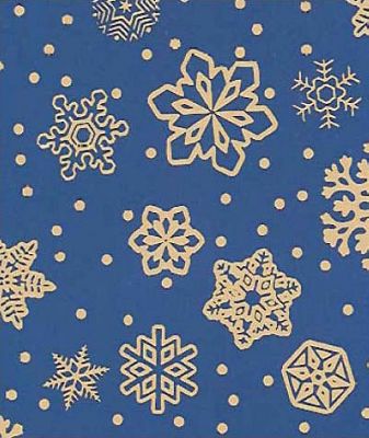Sparkling Snowflakes Gift Wrap, 24' x 417' - Gifts Baskets Wholesale Supplies Shop