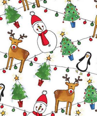 Strands of Ornaments Gift Wrap, 24' x 417' - Gifts Baskets Wholesale Supplies Shop