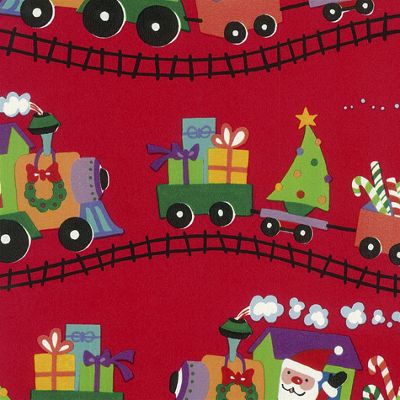 Santa Express Gift Wrap, 24' x 417' - Gifts Baskets Wholesale Supplies Shop