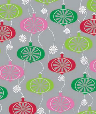 Ornament Bling Gift Wrap, 24' x 100' - Gifts Baskets Wholesale Supplies Shop