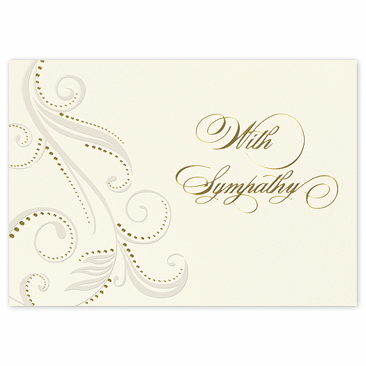 Tenderness Sympathy Cards