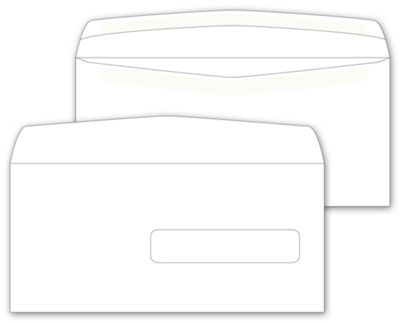 4 1/2 x 9 1/2 HCFA Claim Form Envelope, Self Seal