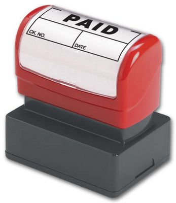 Paid Stamp - Pre-inked - Office and Business Supplies Online - Ipayo.com