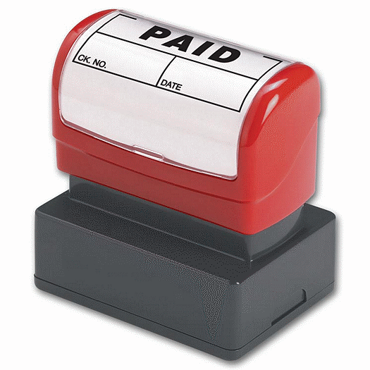 Paid Stamp - Pre-inked - Office and Business Supplies Online - Ipayo.com