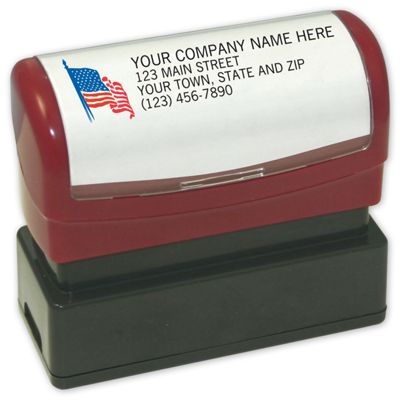 Pay To The Order Of Stamp