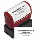 Name and Address Stamp, Small – Pre-Inked