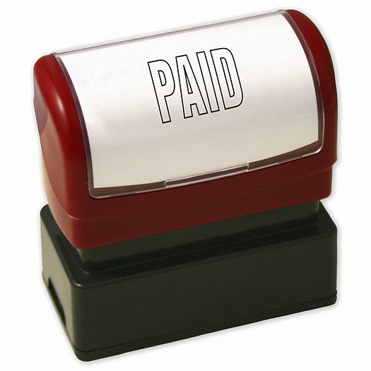 Paid Stamp - Pre-Inked - Office and Business Supplies Online - Ipayo.com