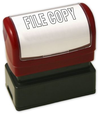 File Copy Stamp - Pre-Inked