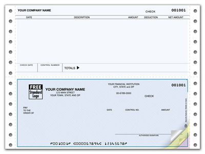 Continuous Checks, Accounts Payable, Great Plains Compatible