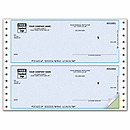 Don't need to print payment stubs? Save time & paper while eliminating the need for multiple computer check stocks! Money saver! No payment stub - checks available in 1- or 2-part carbonless format. Built-in check security.