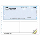So versatile! Use them for accounts payable, payroll, petty cash and more - these checks do it all! Stub format: Bottom stub. Numbering system: Consecutive numbering available.