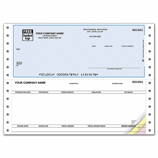 Continuous Checks, Compatible with Open Systems - Office and Business Supplies Online - Ipayo.com