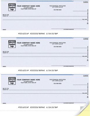 3 On A Page Laser Check Compatible with MYOB and More