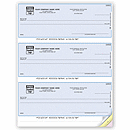 Don't need to print payment stubs? Save time & paper with our industry-best QuickBooks compatible business laser checks! Compatible with your standard printer. Sheet format fits all standard laser & inkjet printers. Multi-part options.