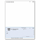 Manage your accounts with multi-use checks. These business checks are guaranteed to perform with your laser or inkjet printer! One 7 1/2  top stub. Includes personalization up to 4 lines and numbering. Security features reduce the risk of fraud.