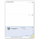 Pay multiple invoices with one check with our laser accounts payable business checks! Stub has space to list invoice dates, amounts, discounts and more. Choose consecutive or reverse numbering. Two top stubs.