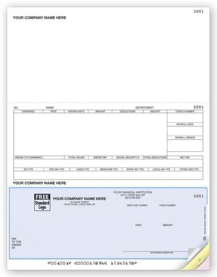 Laser Checks, Payroll, Compatible with DacEasy