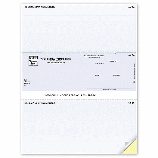 Laser Middle Checks, Compatible with DacEasy