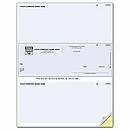 Pay bills or employees with our laser business checks! Use these all-purpose checks for accounts payable, payroll and more. Top and bottom stubs. Choose consecutive or reverse numbering.