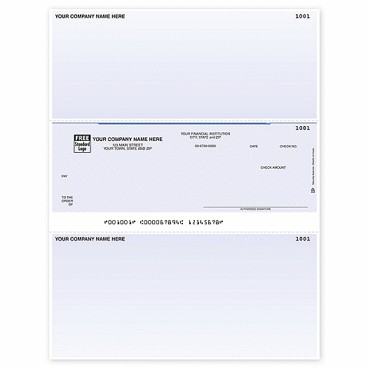 Laser Middle Checks, Compatible with RealWorld - Office and Business Supplies Online - Ipayo.com