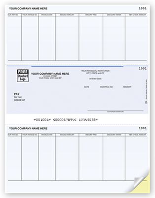 Laser Middle Accounts Payable Check - Office and Business Supplies Online - Ipayo.com