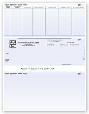 Laser Accounts Payable Check, Compatible with Solomon