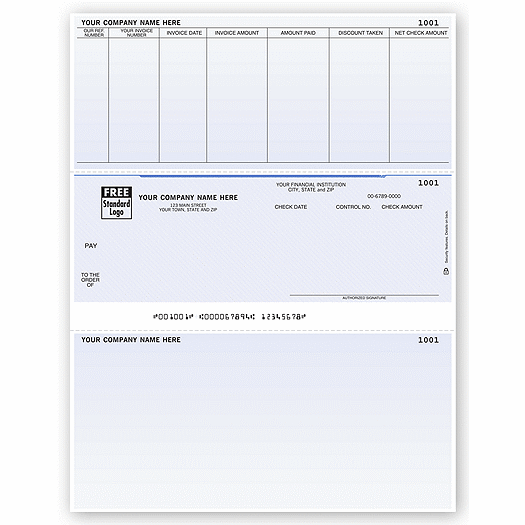 Laser Accounts Payable Check, Compatible with Solomon