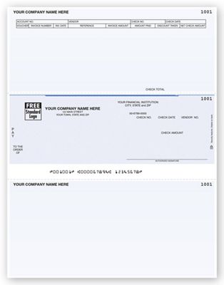 Laser Middle Accounts Payable Check - Office and Business Supplies Online - Ipayo.com