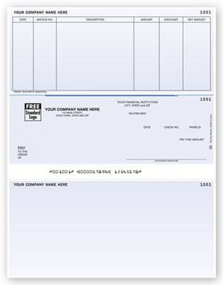 Laser Middle Accounts Payable Check - Office and Business Supplies Online - Ipayo.com