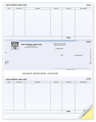 Laser Middle Checks, Accounts Payable, MAS Compatible