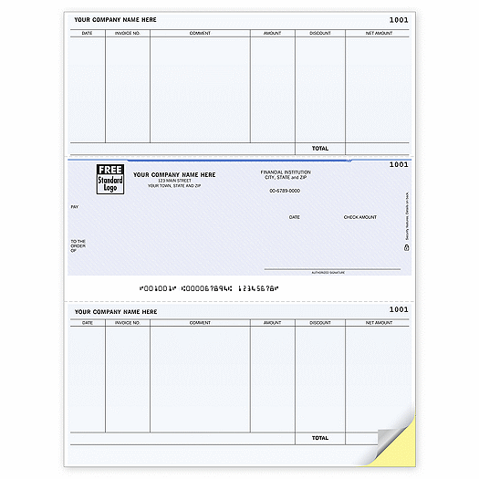 Laser Middle Checks, Accounts Payable, MAS Compatible