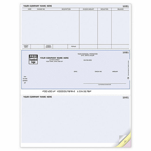Laser Checks, Accounts Payable, Compatible with Timberline - Office and Business Supplies Online - Ipayo.com