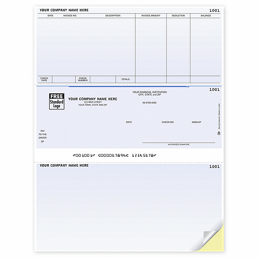 Laser Checks, Accounts Payable, Compatible with Timberline - Office and Business Supplies Online - Ipayo.com