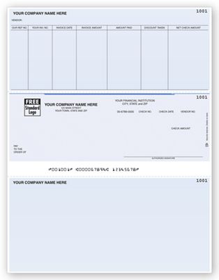 Laser Middle Accounts Payable Check - Office and Business Supplies Online - Ipayo.com