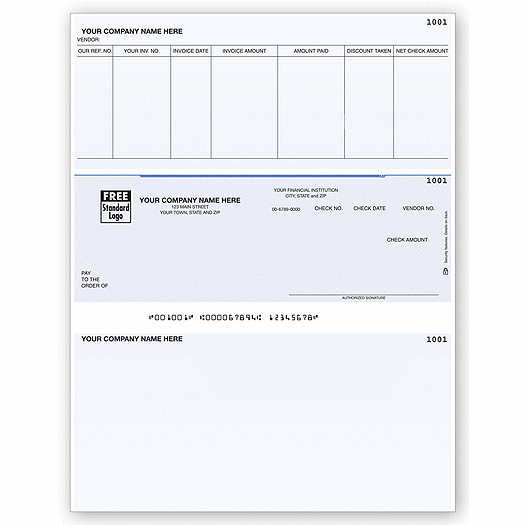 Laser Checks, Accounts Payable, Peachtree for MAC Compatible