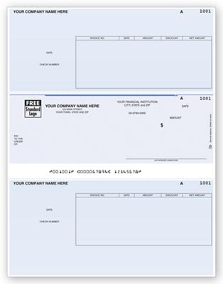 Laser Middle Accounts Payable Check - Office and Business Supplies Online - Ipayo.com