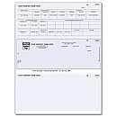 Our laser payroll business checks are perfect for payroll! Preprinted headings on top stub let you keep track of earnings and deductions. Bottom stub can be used to describe other payments. Top and bottom stubs. Choose consecutive or reverse numbering.