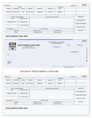 Laser Payroll Check, Compatible with RealWorld - Office and Business Supplies Online - Ipayo.com