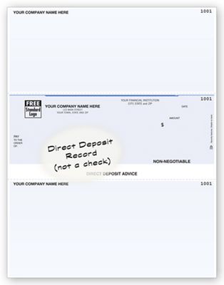 Laser Middle Advice Of Direct Deposit - Office and Business Supplies Online - Ipayo.com